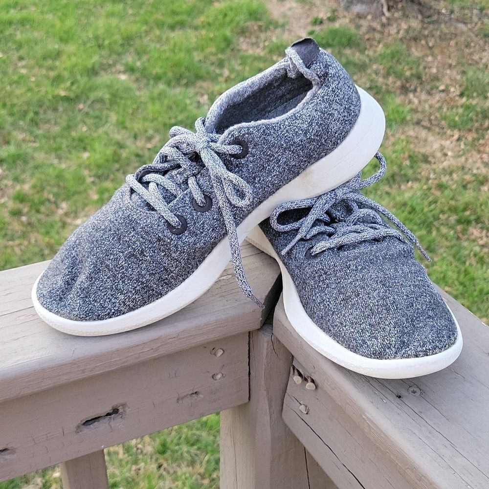 Allbirds Men's Wool Runners Natural Gray size 11